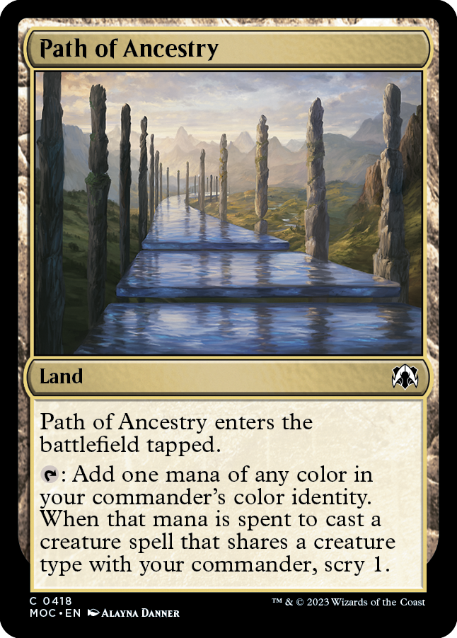 Path of Ancestry [March of the Machine Commander] 