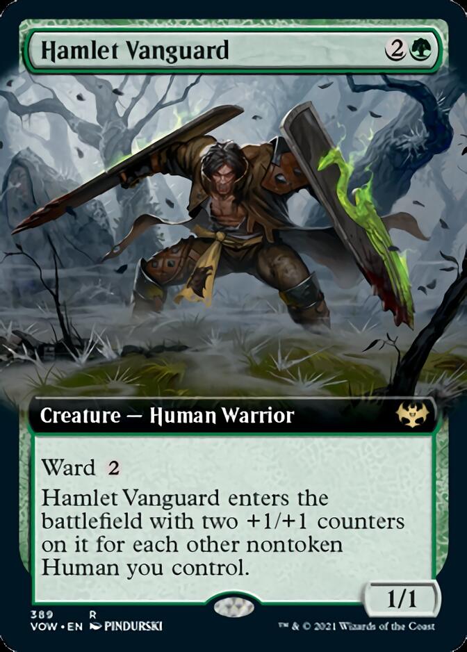 Hamlet Vanguard (Extended Art) [Innistrad: Crimson Vow] 