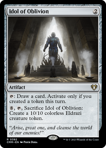 Idol of Oblivion [Commander Masters] 