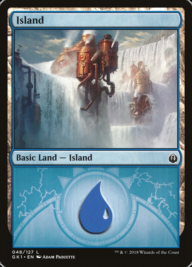 Island (48) [Guilds of Ravnica Guild Kit] 