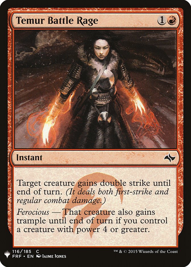 Temur Battle Rage [Mystery Booster] 