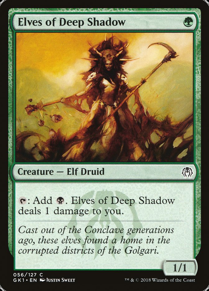 Elves of Deep Shadow [Guilds of Ravnica Guild Kit] 