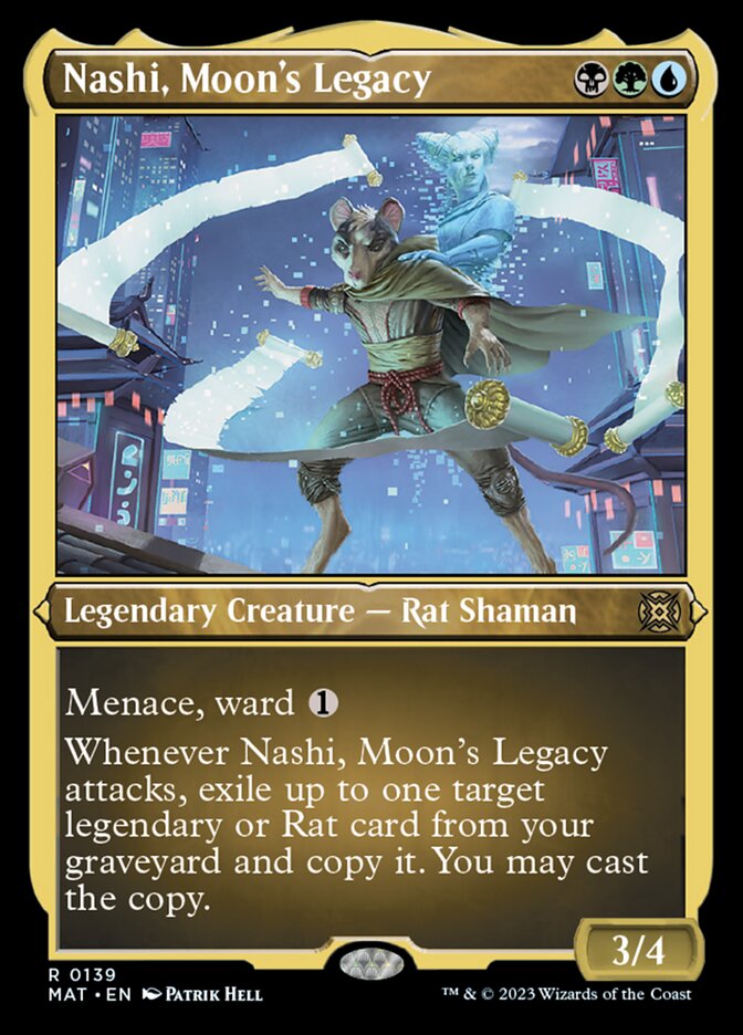 Nashi, Moon's Legacy (Foil Etched) [March of the Machine: The Aftermath] 