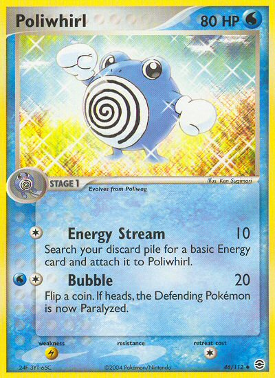 Poliwhirl (46/112) [EX: FireRed & LeafGreen] 