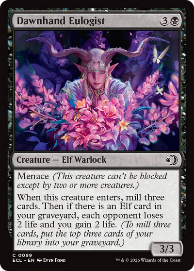 Dawnhand Eulogist [Lorwyn Eclipsed]