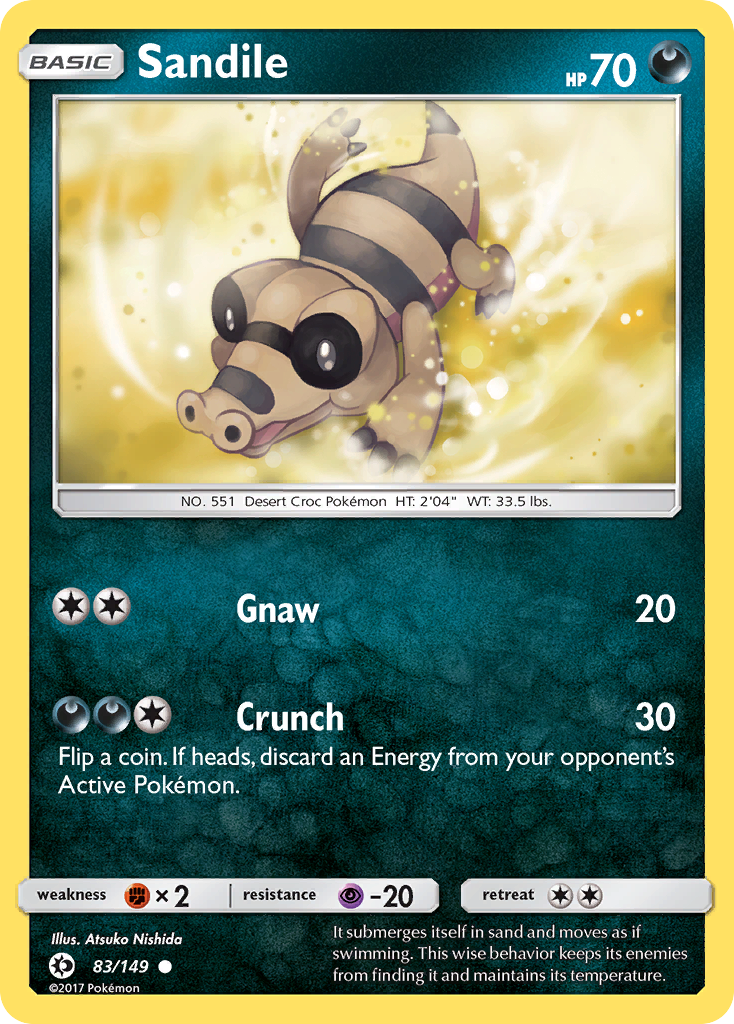 Sandile (83/149) [Sun & Moon: Base Set] 