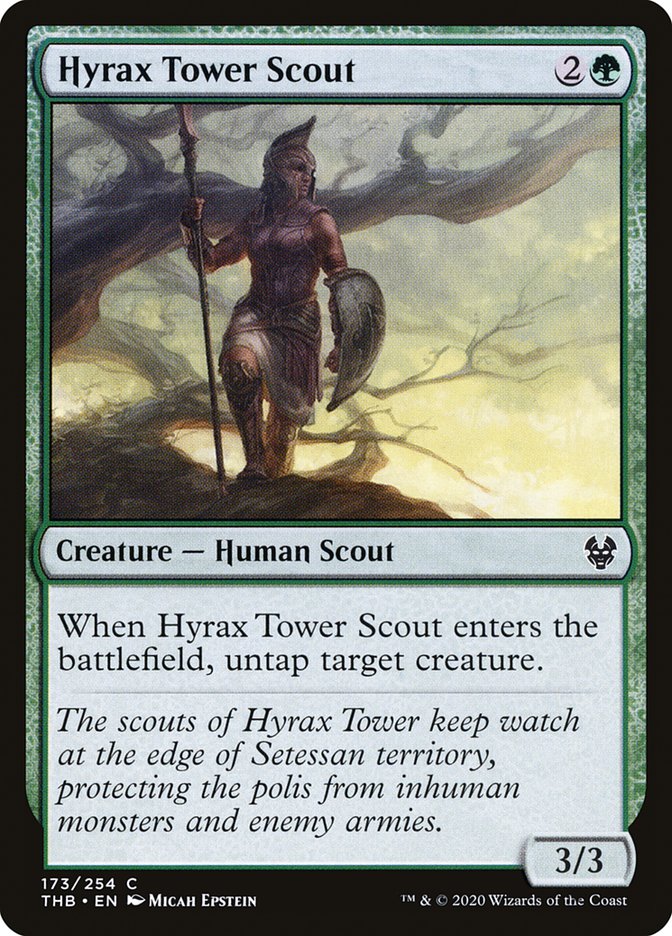 Hyrax Tower Scout [Theros Beyond Death] 