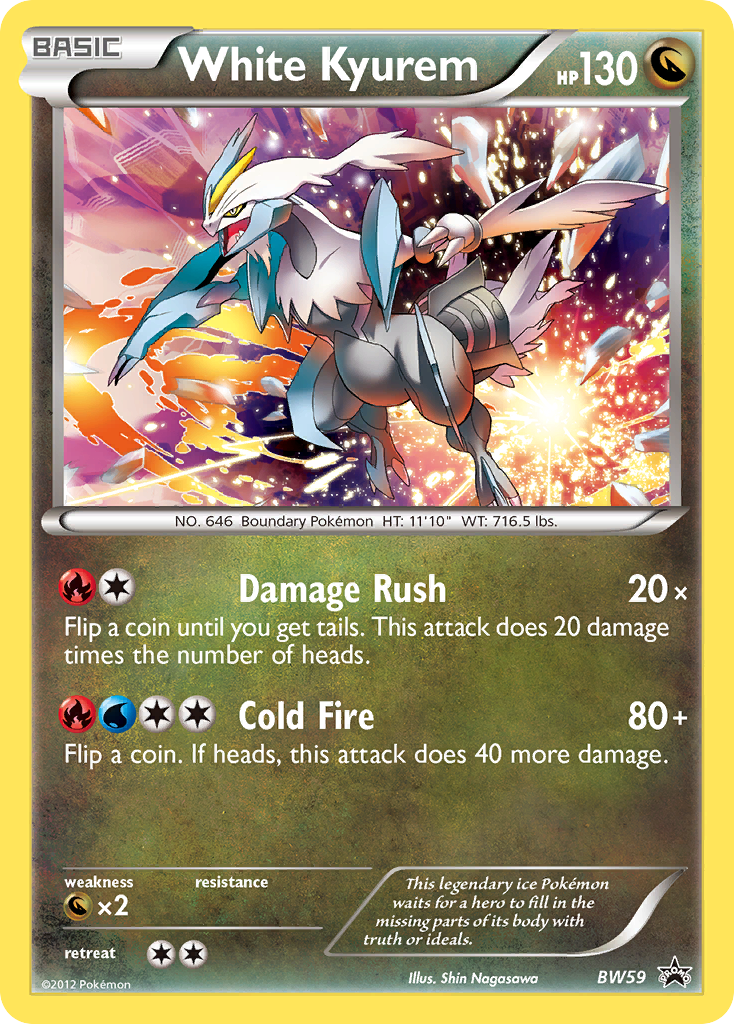 White Kyurem (BW59) [Black & White: Black Star Promos] 