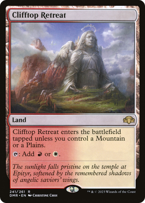 Clifftop Retreat [Dominaria Remastered] 