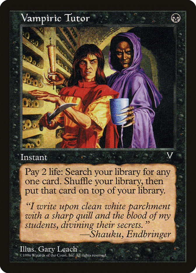 Vampiric Tutor [Visions] 