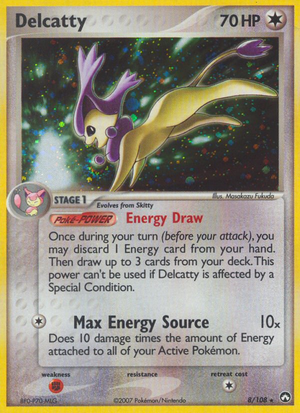 Delcatty (8/108) [EX: Power Keepers] 