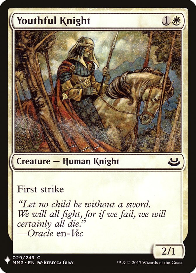 Youthful Knight [Mystery Booster] 