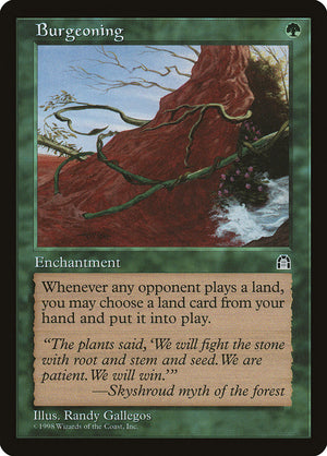 Burgeoning [Stronghold] 