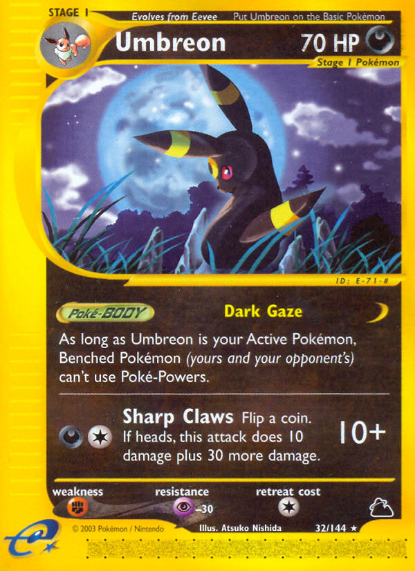 Umbreon (32/144) [Skyridge] 