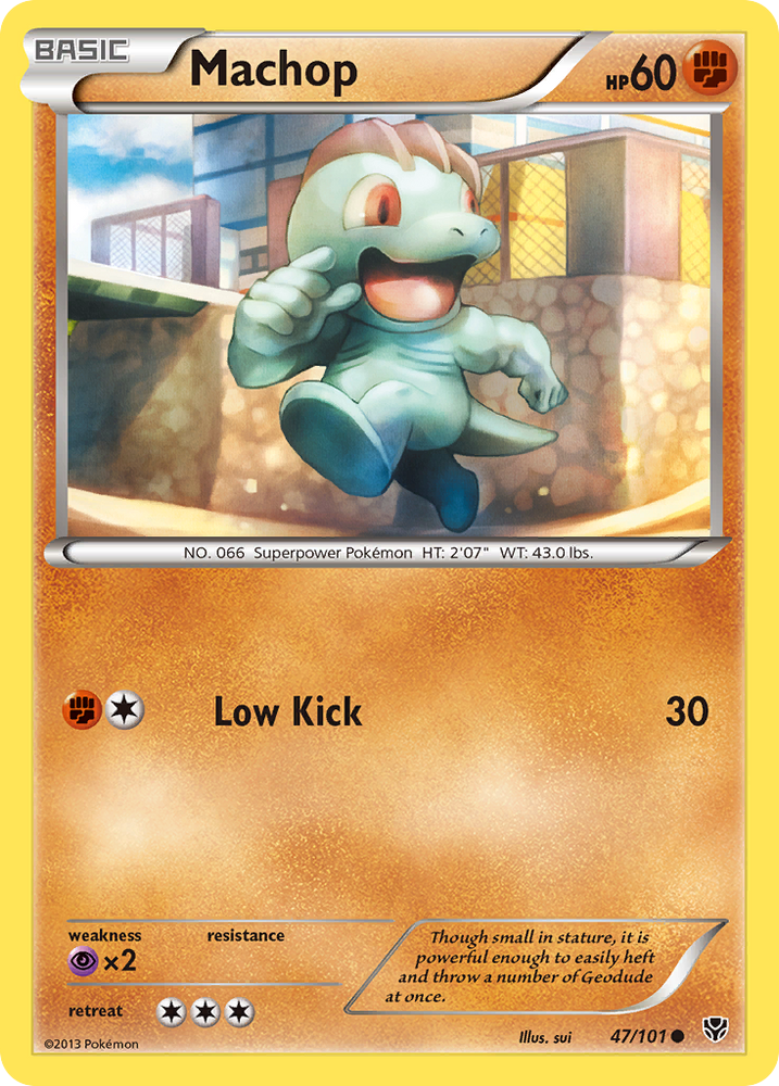 Machop (47/101) [Black &amp; White: Plasma Blast] 