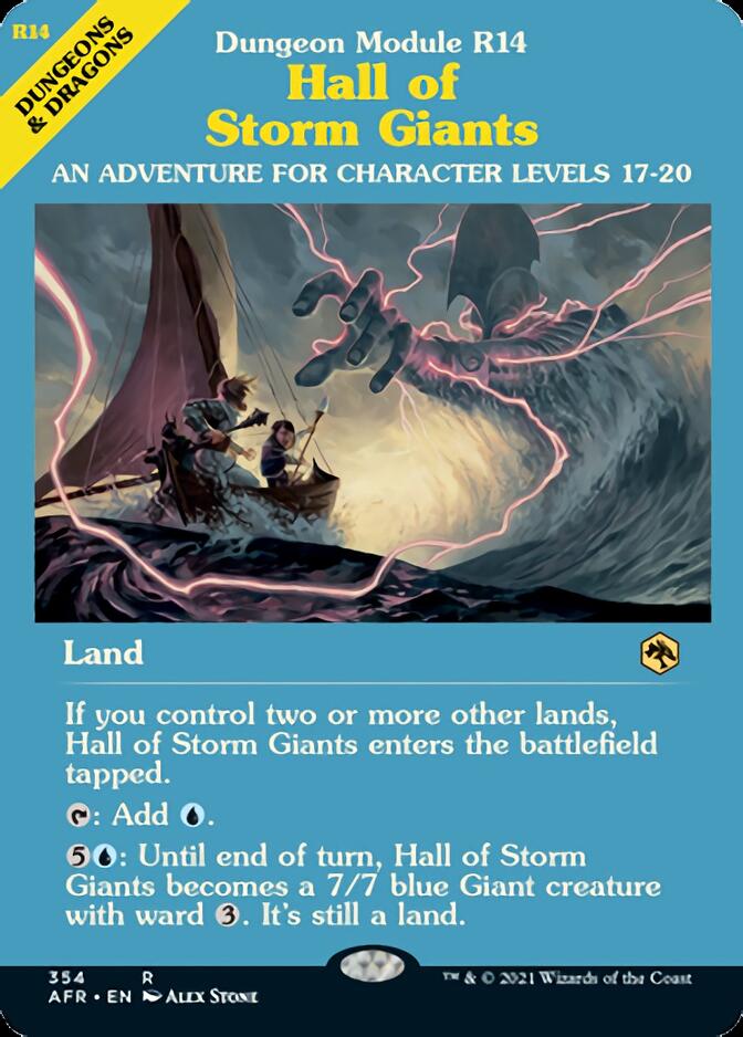 Hall of Storm Giants (Dungeon Module) [Dungeons & Dragons: Adventures in the Forgotten Realms] 