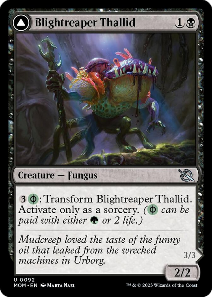 Blightreaper Thallid // Blightsower Thallid [March of the Machine] 