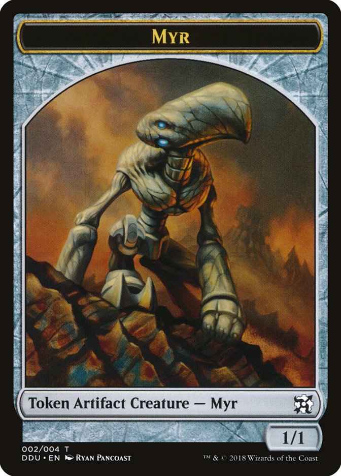 Myr Token [Duel Decks: Elves vs. Inventors Tokens] 