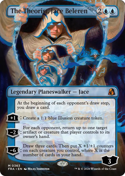 The Theorist, Jace Beleren (Borderless) (0363) [Reality Fracture]