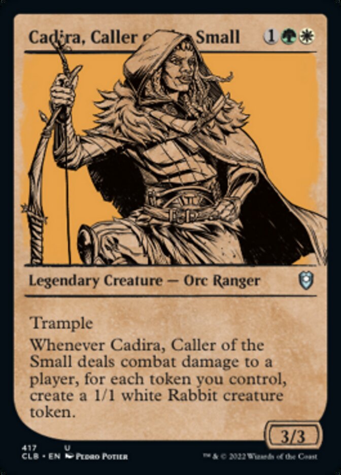 Cadira, Caller of the Small (Showcase) [Commander Legends: Battle for Baldur's Gate] 