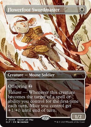 Flowerfoot Swordmaster [Secret Lair Showdown]