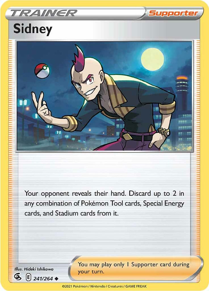 Sidney (241/264) [Sword &amp; Shield: Fusion Strike] 