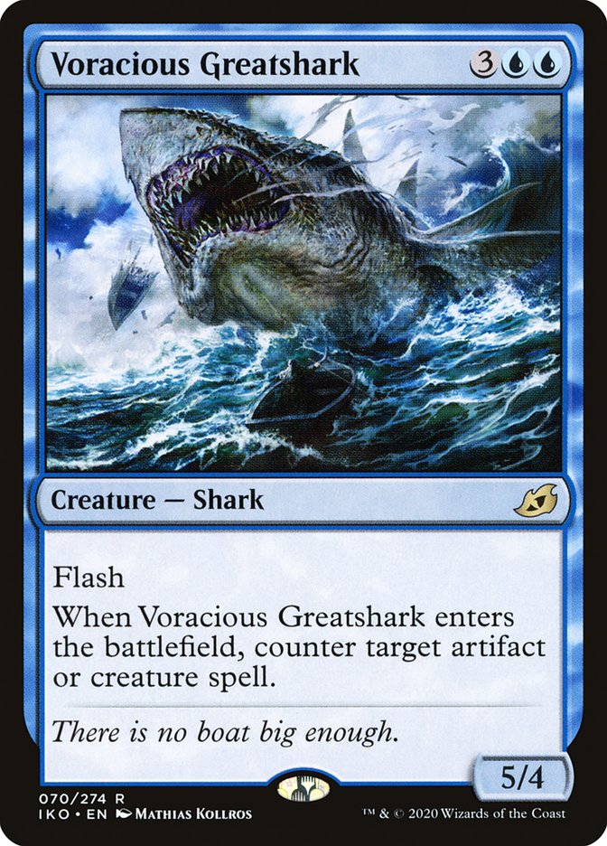 Voracious Greatshark [Ikoria: Lair of Behemoths] 