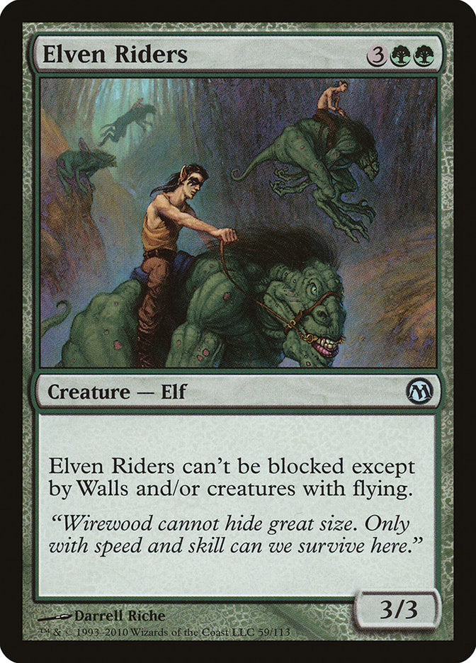 Elven Riders [Duels of the Planeswalkers] 