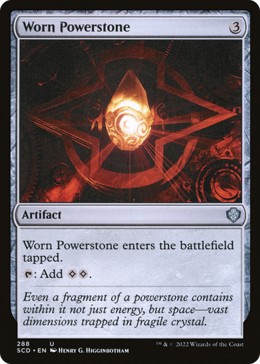 Worn Powerstone [Starter Commander Decks] 