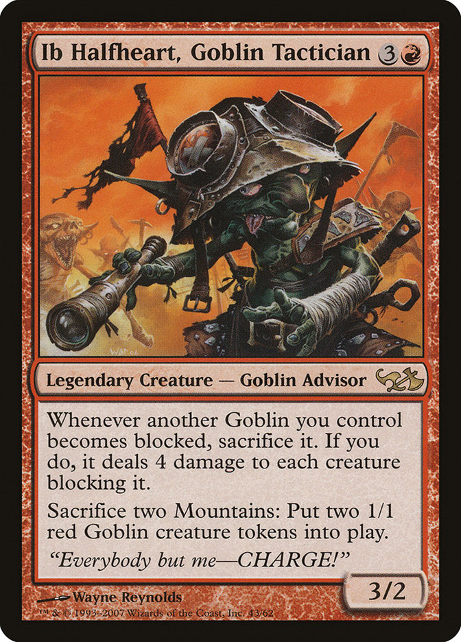 Ib Halfheart, Goblin Tactician [Duel Decks: Elves vs. Goblins] 