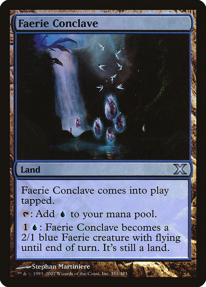 Faerie Conclave (Premium Foil) [Tenth Edition]