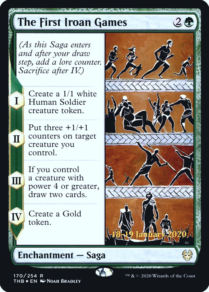 The First Iroan Games [Theros Beyond Death Prerelease Promos] 