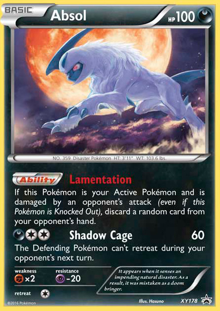 Absol (XY178) [XY: Black Star Promos] 