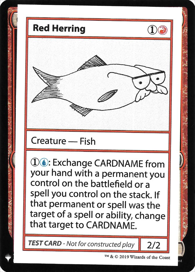 Red Herring [Mystery Booster Playtest Cards] 