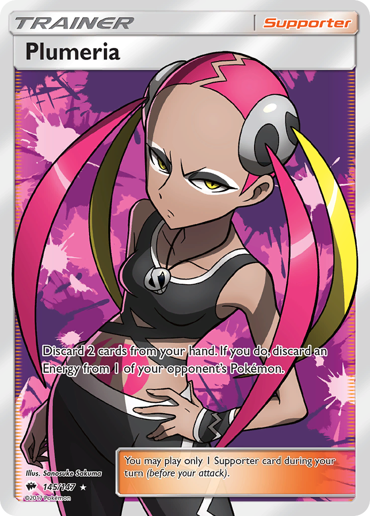 Plumeria (145/147) [Sun & Moon: Burning Shadows] 