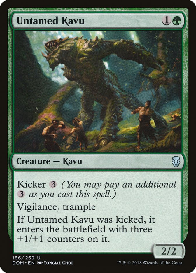 Untamed Kavu [Dominaria] 