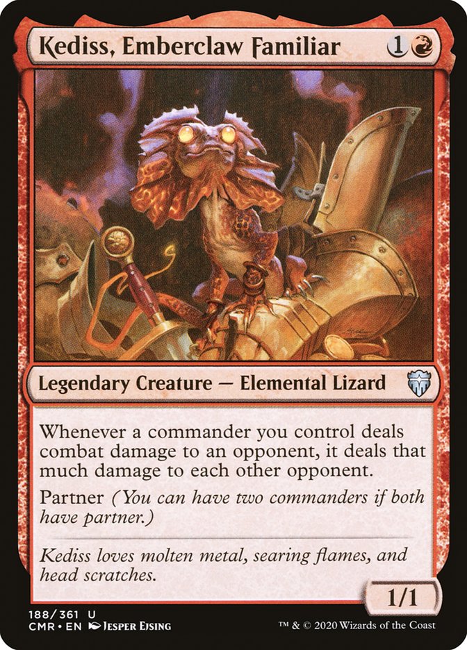 Kediss, Emberclaw Familiar [Commander Legends] 