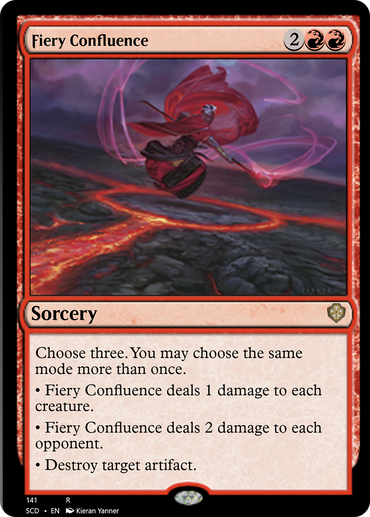 Fiery Confluence [Starter Commander Decks] 