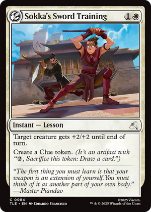 Sokka's Sword Training [Avatar: The Last Airbender: Eternal-Legal]