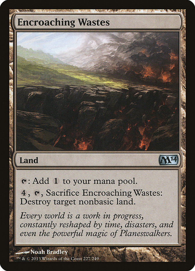 Encroaching Wastes [Magic 2014] 