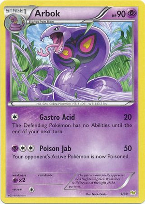 Arbok (3/30) [XY: Trainer Kit - Noivern] 