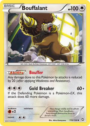 Bouffalant (110/124) [Black &amp; White: Dragons Exalted] 