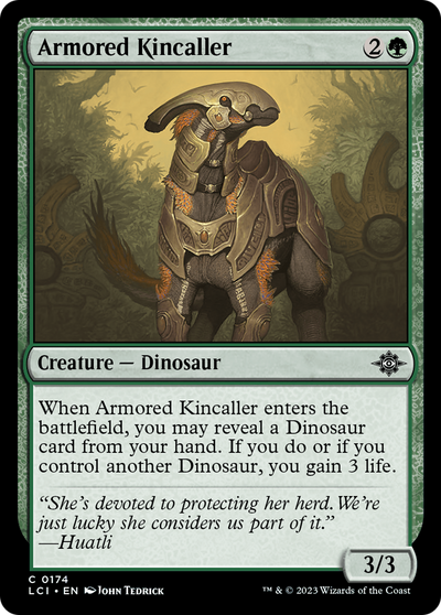Armored Kincaller [The Lost Caverns of Ixalan] 