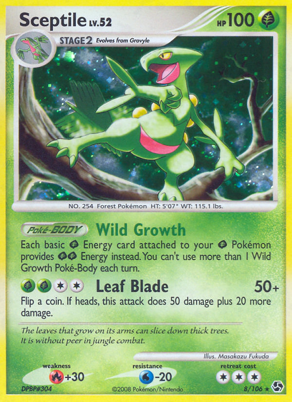 Sceptile (8/106) [Diamond &amp; Pearl: Great Encounters] 