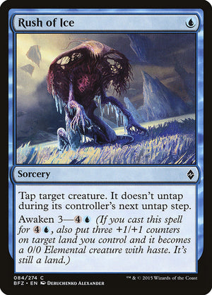Rush of Ice [Battle for Zendikar] 