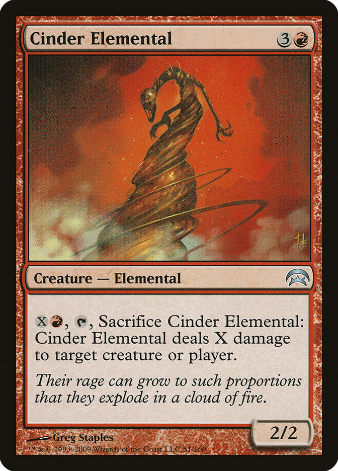 Cinder Elemental [Planechase] 