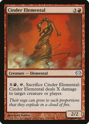 Cinder Elemental [Planechase] 