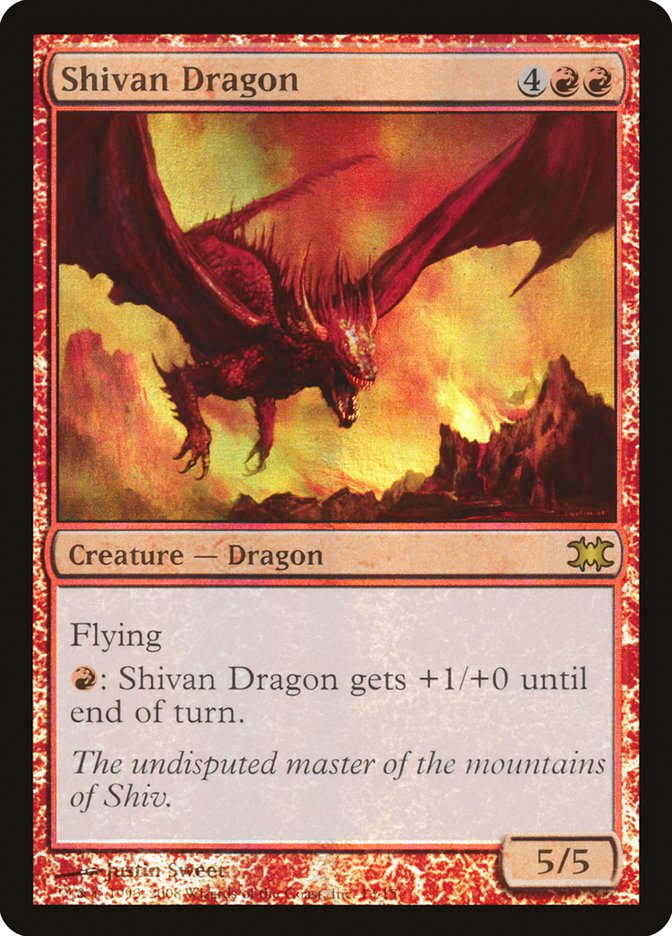 Shivan Dragon [From the Vault: Dragons] 