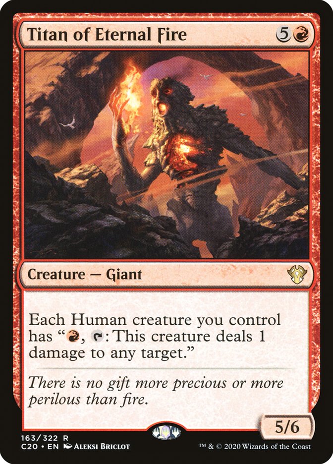 Titan of Eternal Fire [Commander 2020] 