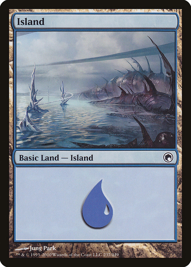 Island (237) [Scars of Mirrodin]